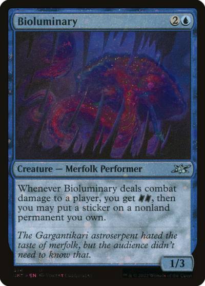 Bioluminary UNF-324 Unfinity Magic card