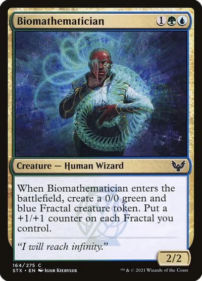 Biomathematician 164 Strixhaven: School of Mages Magic card