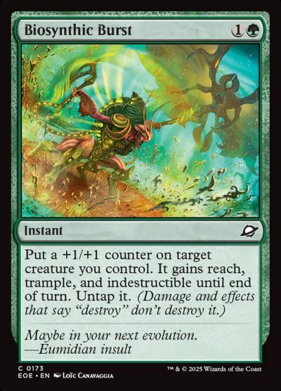 Biosynthic Burst EOE-173 Edge of Eternities Magic card