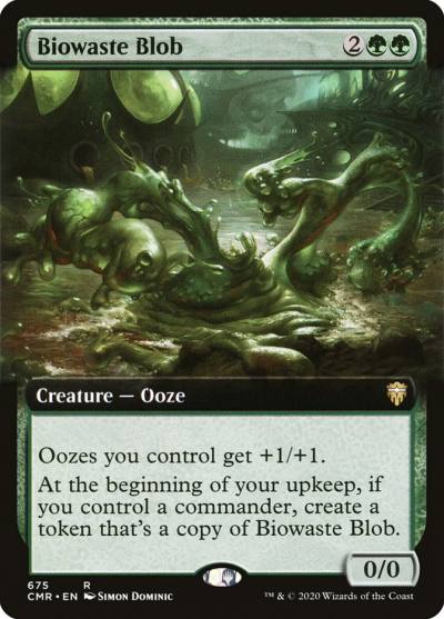 Biowaste Blob CMR-675 Commander Legends Magic card