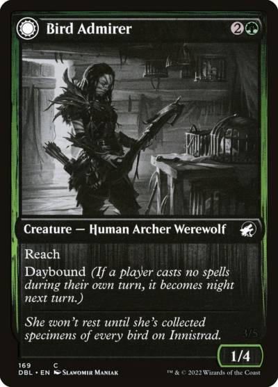 Bird Admirer // Wing Shredder DBL-169 Innistrad: Double Feature Magic card