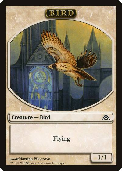 Bird L13-2 League Tokens 2013 Magic card