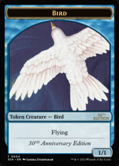 Bird T30A-4 30th Anniversary Tokens Magic card