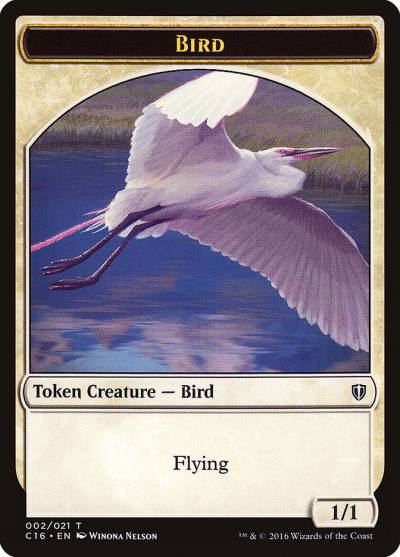 Bird TC16-2 Commander 2016 Tokens Magic card