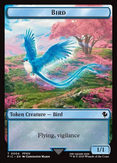 Bird TFIC-4 Final Fantasy Commander Tokens Magic card