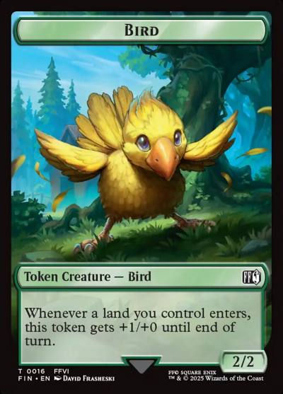 Bird TFIN-16 Final Fantasy Tokens Magic card