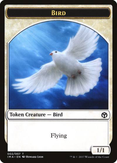 Bird TIMA-2 Iconic Masters Tokens Magic card