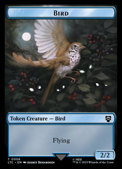 Bird TLTC-6 Tales of Middle-earth Commander Tokens Magic card