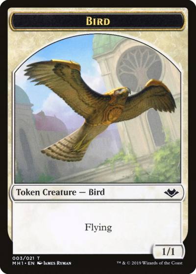 Bird TMH1-3 Modern Horizons Tokens Magic card