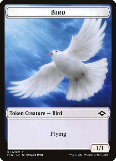 Bird TMH2-1 Modern Horizons 2 Tokens Magic card