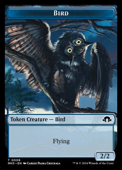 Bird TMH3-9 Modern Horizons 3 Tokens Magic card
