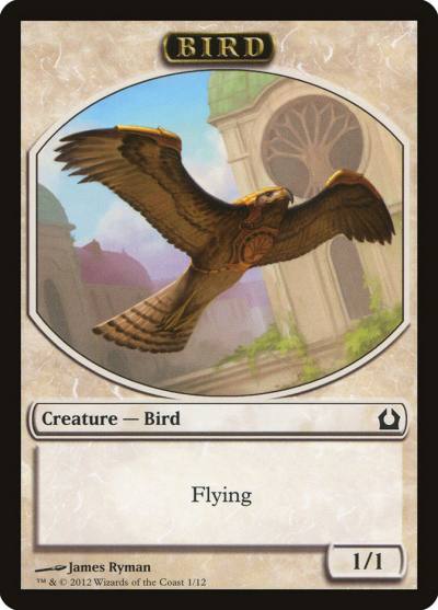 Bird TRTR-1 Return to Ravnica Tokens Magic card
