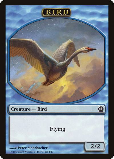 Bird TTHS-4 Theros Tokens Magic card