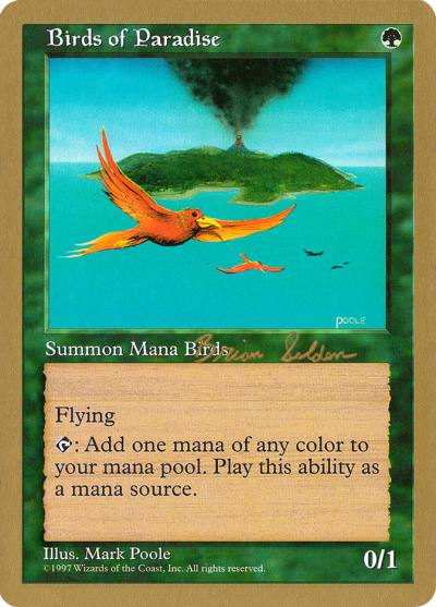 Birds of Paradise WC98-BS280 World Championship Decks 1998 Magic card