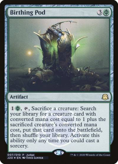 Birthing Pod J20-7 Judge Gift Cards 2020 Magic card