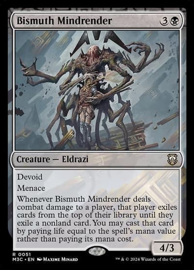 Bismuth Mindrender 51 Modern Horizons 3 Commander Magic card
