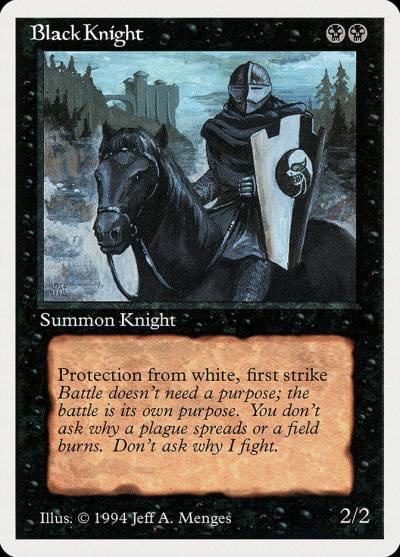 Black Knight SUM-95 Summer Magic / Edgar Magic card