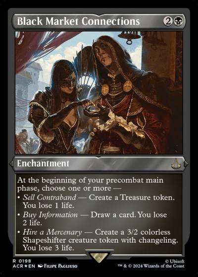 Black Market Connections ACR-198 Assassin's Creed Magic card