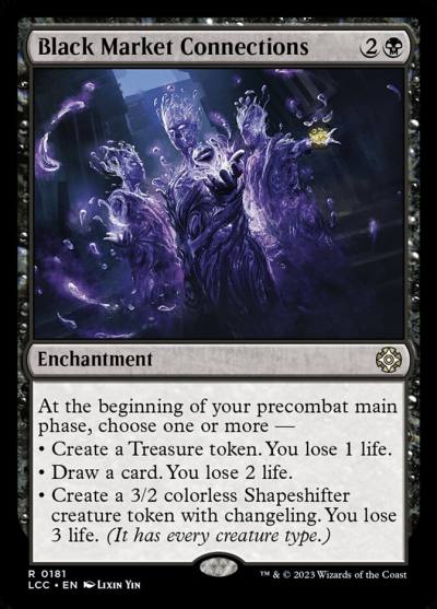 Black Market Connections LCC-181 The Lost Caverns of Ixalan Commander Magic card
