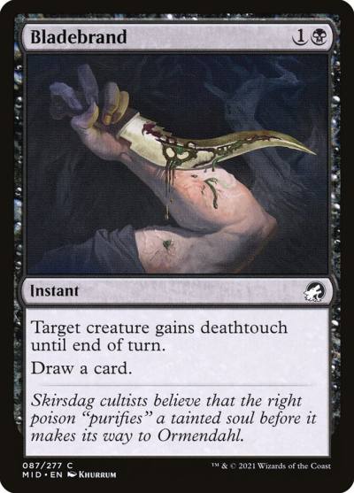 Bladebrand MID-87 Innistrad: Midnight Hunt Magic card