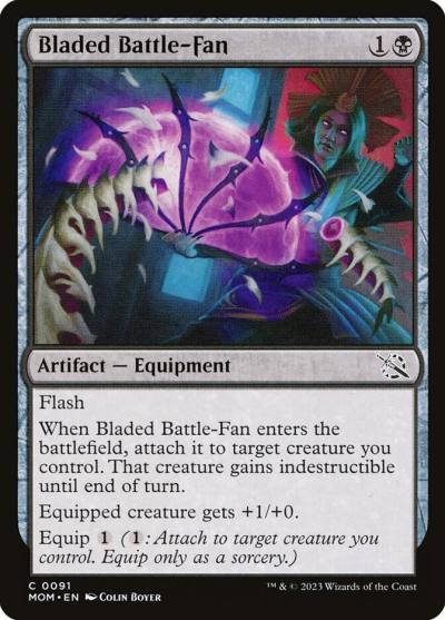 Bladed Battle-Fan MOM-91 March of the Machine Magic card