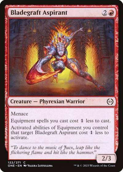 Bladegraft Aspirant 122 Phyrexia: All Will Be One Magic card
