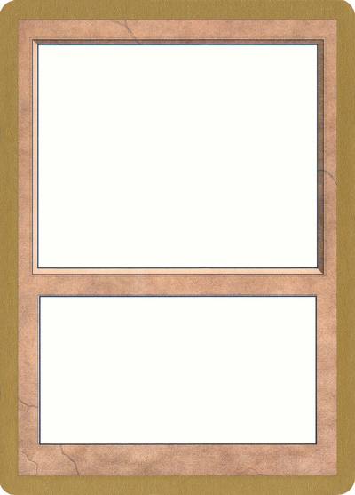 Blank Card WC97-0 World Championship Decks 1997 Magic card