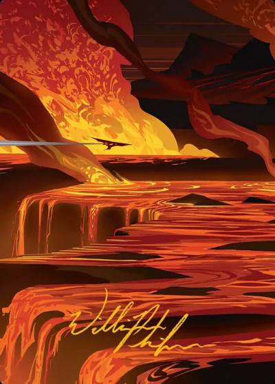 Blast Zone // Blast Zone AEOE-48 Edge of Eternities Art Series Magic card