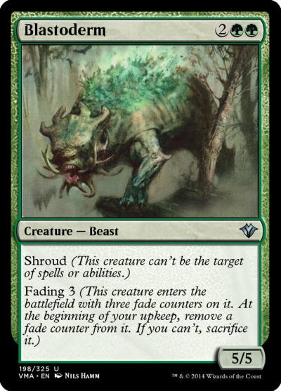 Blastoderm VMA-198 Vintage Masters Magic card
