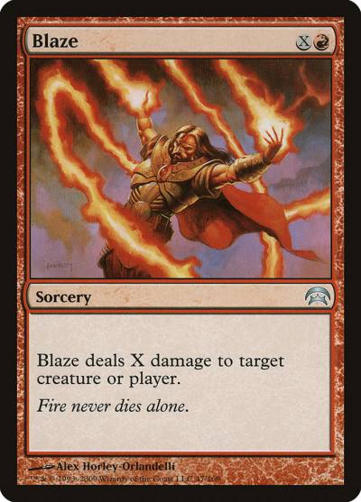 Blaze HOP-47 Planechase Magic card