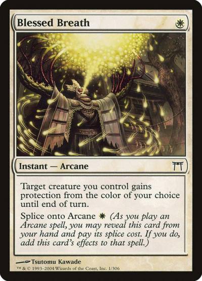 Blessed Breath CHK-1 Champions of Kamigawa Magic card
