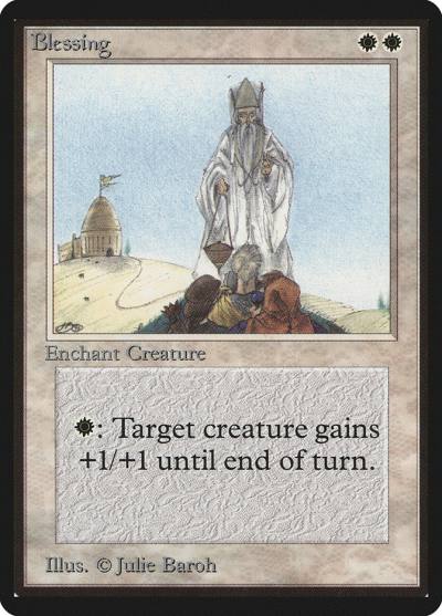 Blessing LEB-7 Limited Edition Beta Magic card