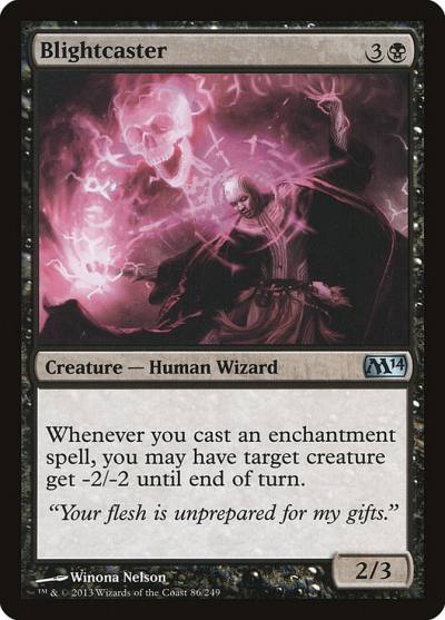 Blightcaster M14-86 Magic 2014 Magic card