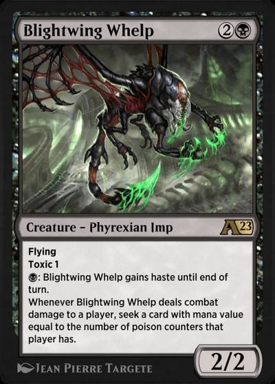 Blightwing Whelp YONE-8 Alchemy: Phyrexia Magic card