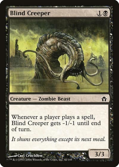 Blind Creeper 42 Fifth Dawn Magic card