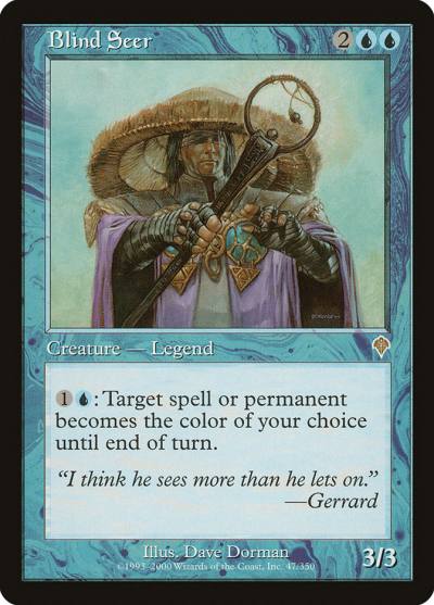 Blind Seer INV-47 Invasion Magic card