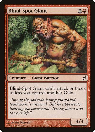 Blind-Spot Giant LRW-153 Lorwyn Magic card