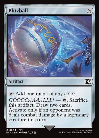 Blitzball FIN-254 Final Fantasy Magic card
