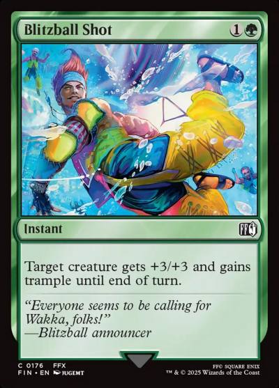 Blitzball Shot FIN-176 Final Fantasy Magic card