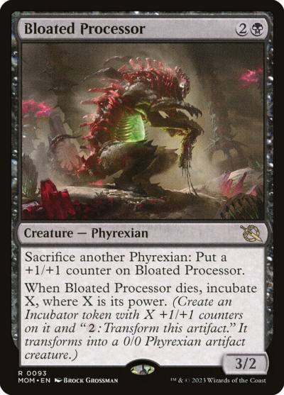 Bloated Processor MOM-93 March of the Machine Magic card