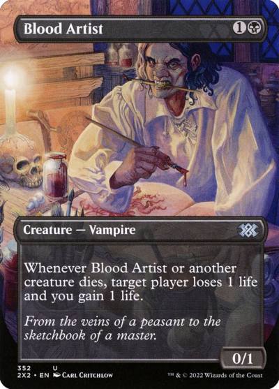 Blood Artist 2X2-352 Double Masters 2022 Magic card