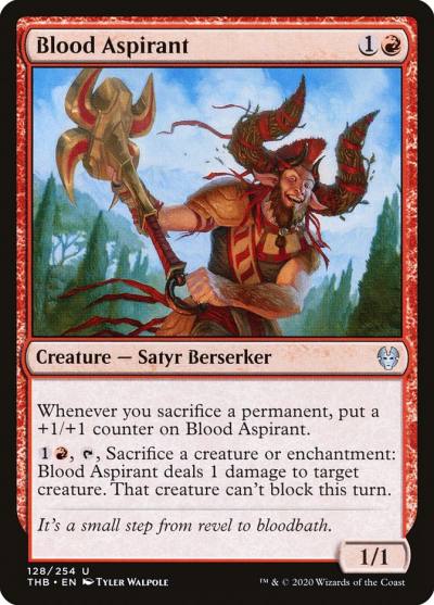 Blood Aspirant THB-128 Theros Beyond Death Magic card