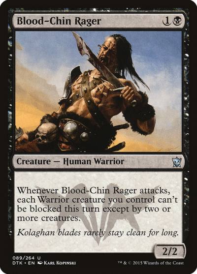 Blood-Chin Rager 89 Dragons of Tarkir Magic card