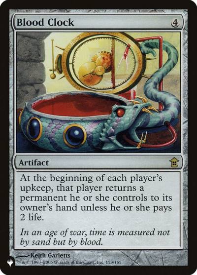 Blood Clock PLST-SOK-153 The List Magic card
