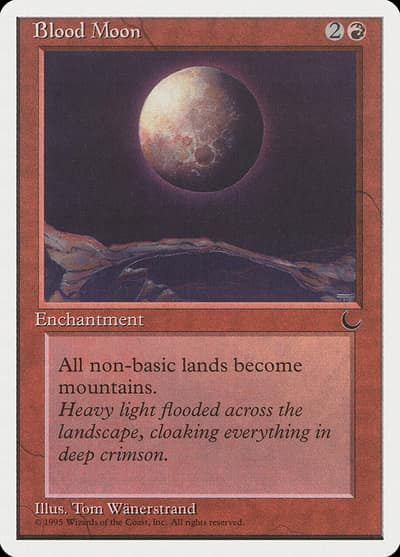 Blood Moon CHR-46 Chronicles Magic card
