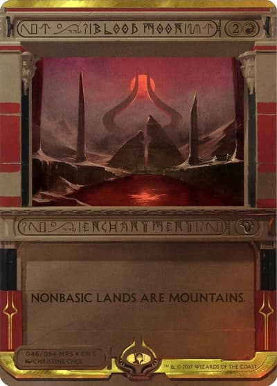 Blood Moon MP2-46 Amonkhet Invocations Magic card