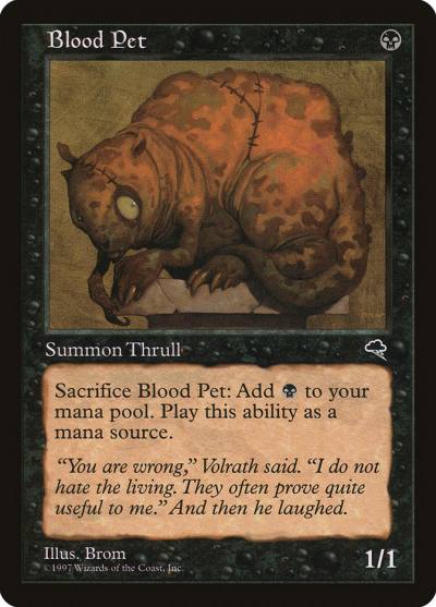 Blood Pet TMP-109 Tempest Magic card
