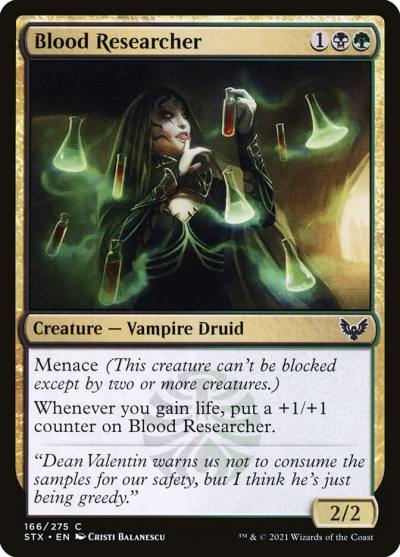 Blood Researcher 166 Strixhaven: School of Mages Magic card