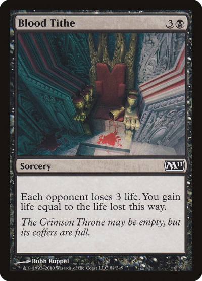 Blood Tithe M11-84 Magic 2011 Magic card