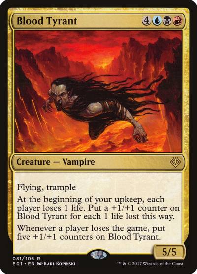 Blood Tyrant E01-81 Archenemy: Nicol Bolas Magic card